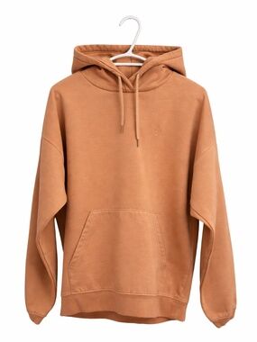 Volcom Dark Tan Pullover Hoodie Sweatshirt – Size XS GUC